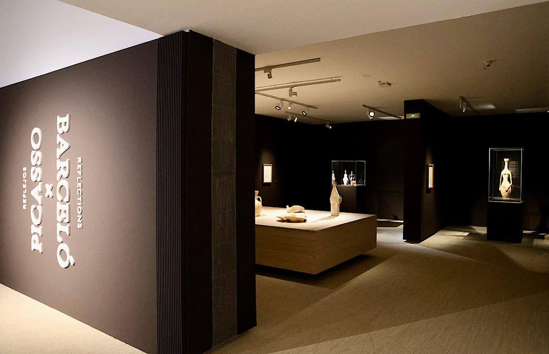 Reflejos. Picasso x Barceló — un dialogue artistique entre Pablo Picasso et Miquel Barceló avec pièces archéologiques.