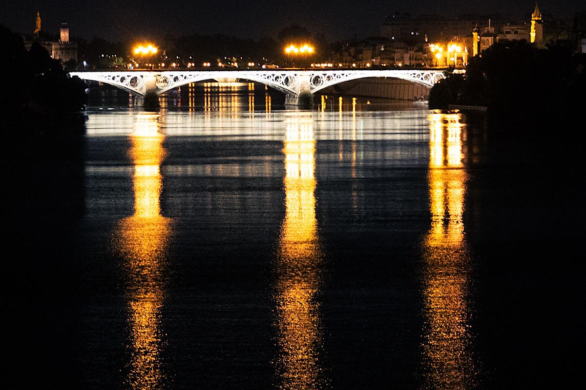 Vue du Guadalquivir de nuit, ©Arthur Venot