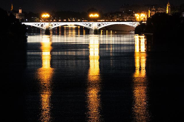 Vue du Guadalquivir de nuit, ©Arthur Venot