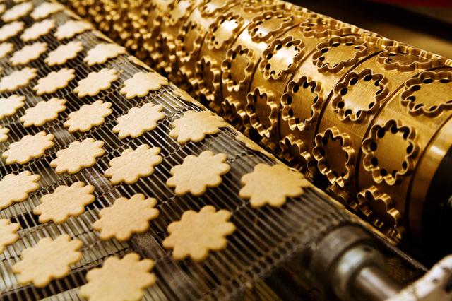 Processus de fabrication de biscuits suédois 