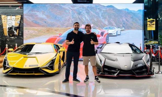 pilotes de f1 présent à Dubai 