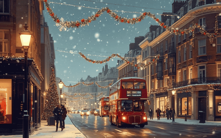 londres, destination préférée pour Noël en 2025