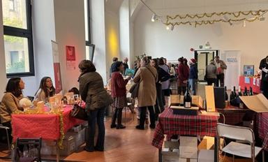 stands marché de Noël