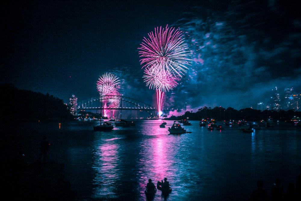 Le feu d'artifice à Sydney en 2025 