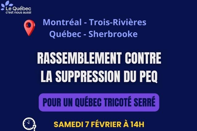 PEQ - Rassemblement le 7 février 2026