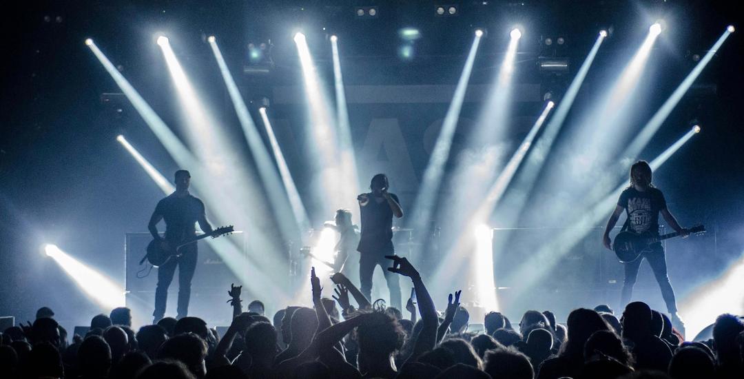 Un scène de concert