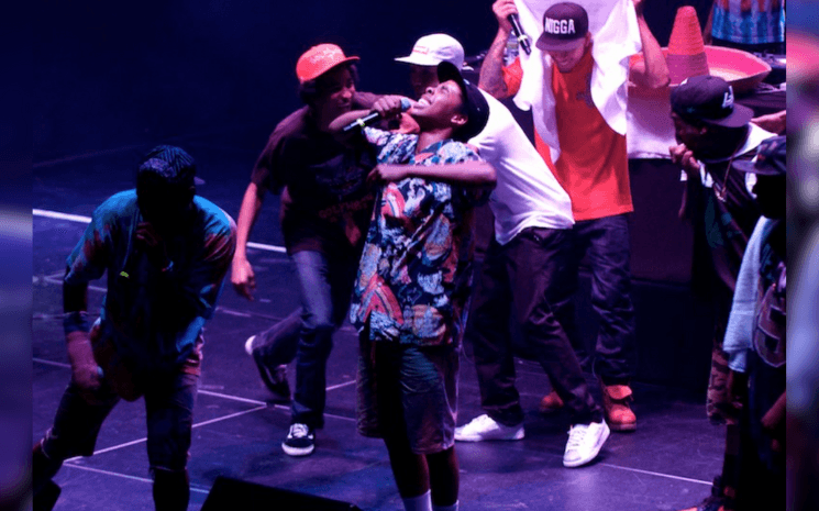  Earl Sweatshirt en concert 