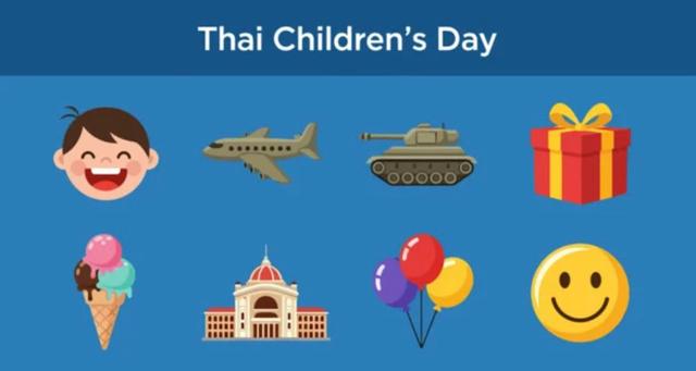 Illustration Thai children’s day