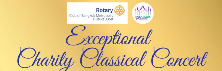 Concert classique de charité Rotary Bangkok