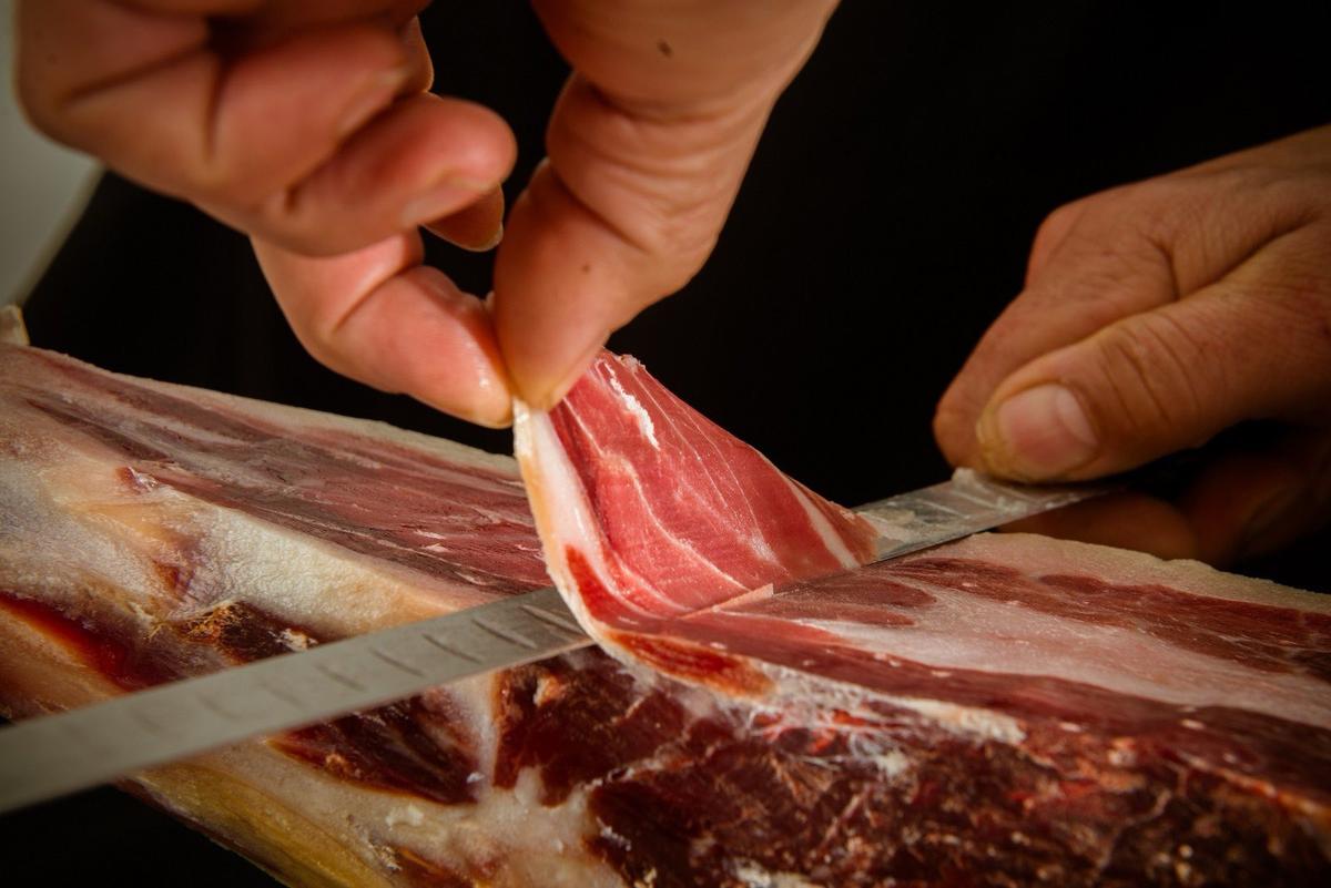 découpe de jambon