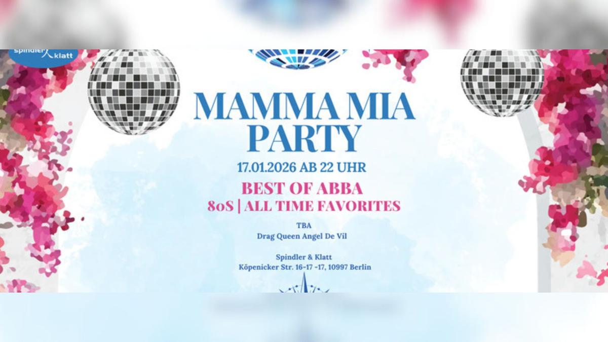 affiche de l'évènement Mamma Mia Party