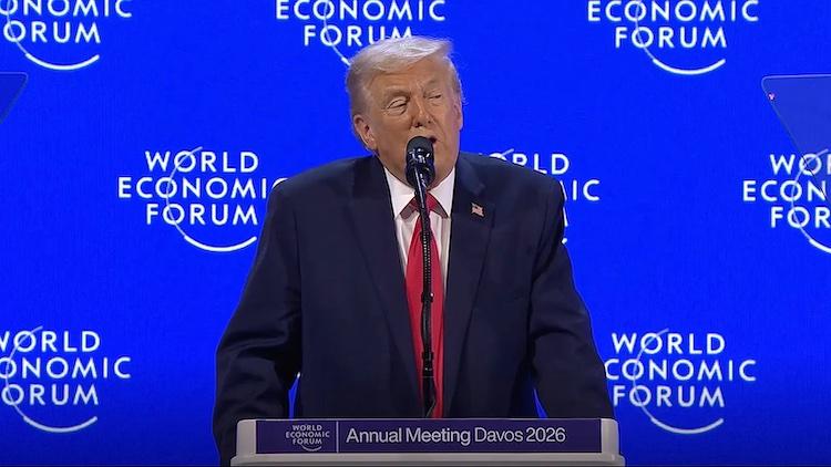 Trumps davos