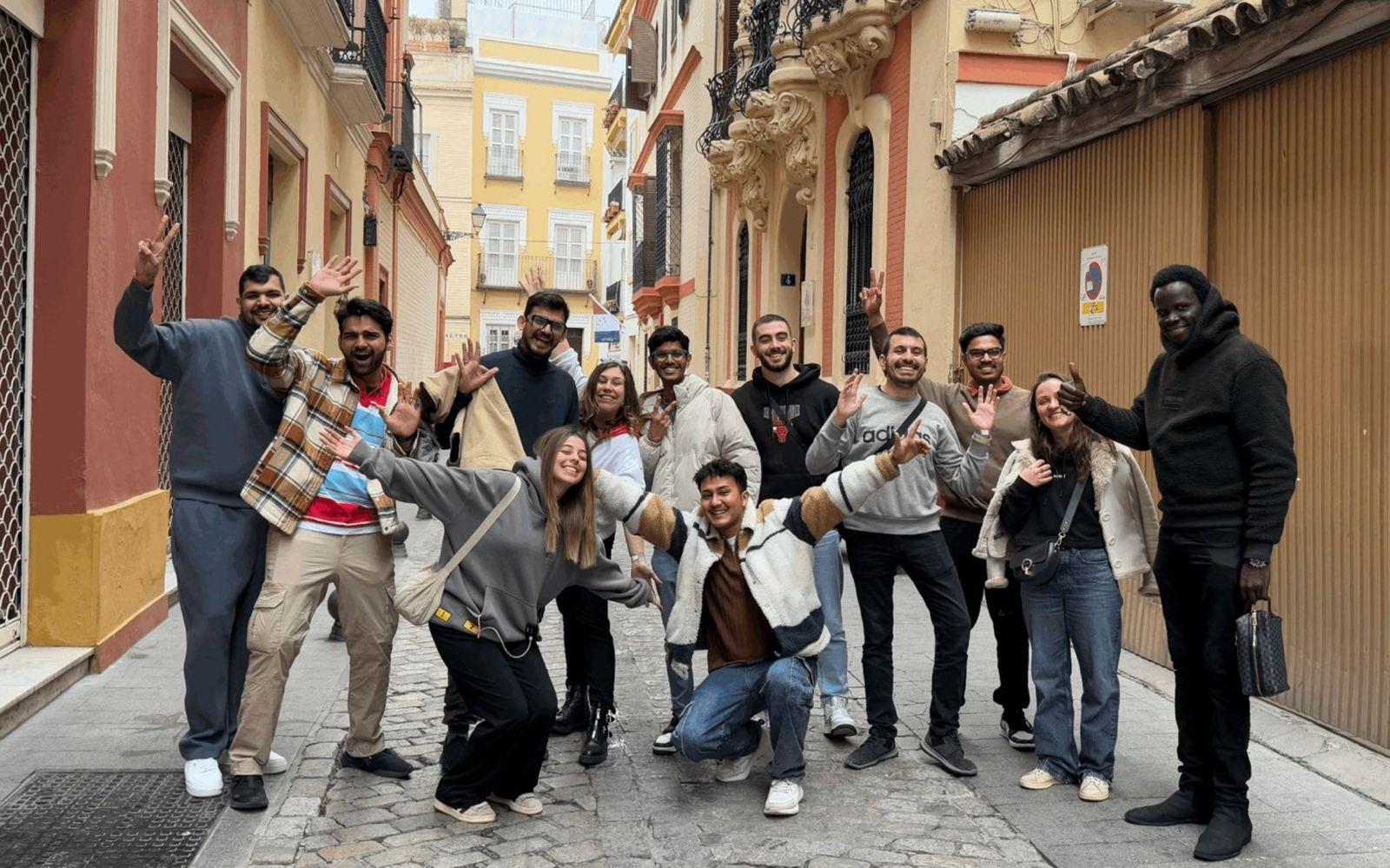 Des élèves du programme international du Collège de Paris.