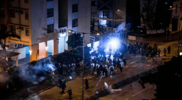 manifestations iran nuit rue 