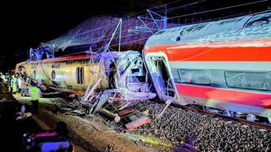 accident des trains en espagne