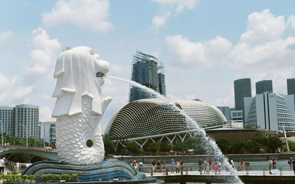 Paysage de la cité-État.