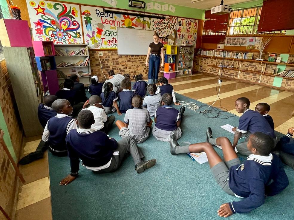 Cours de français à Soweto