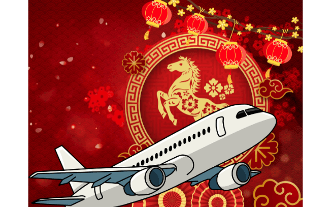 le voyage vers le nouvel an lunaire 