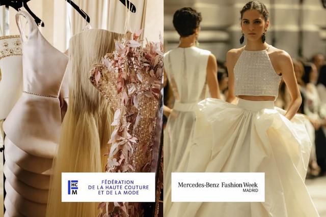 Photo d'une femme portant de la Haute Couture en Espagne 