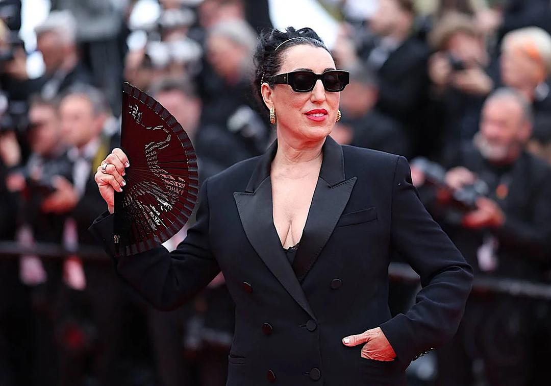 L’actrice Rossy de Palma, lors du Festival de Cannes 2025.  Sameer Al-Doumy. AFP @DiarioSUR