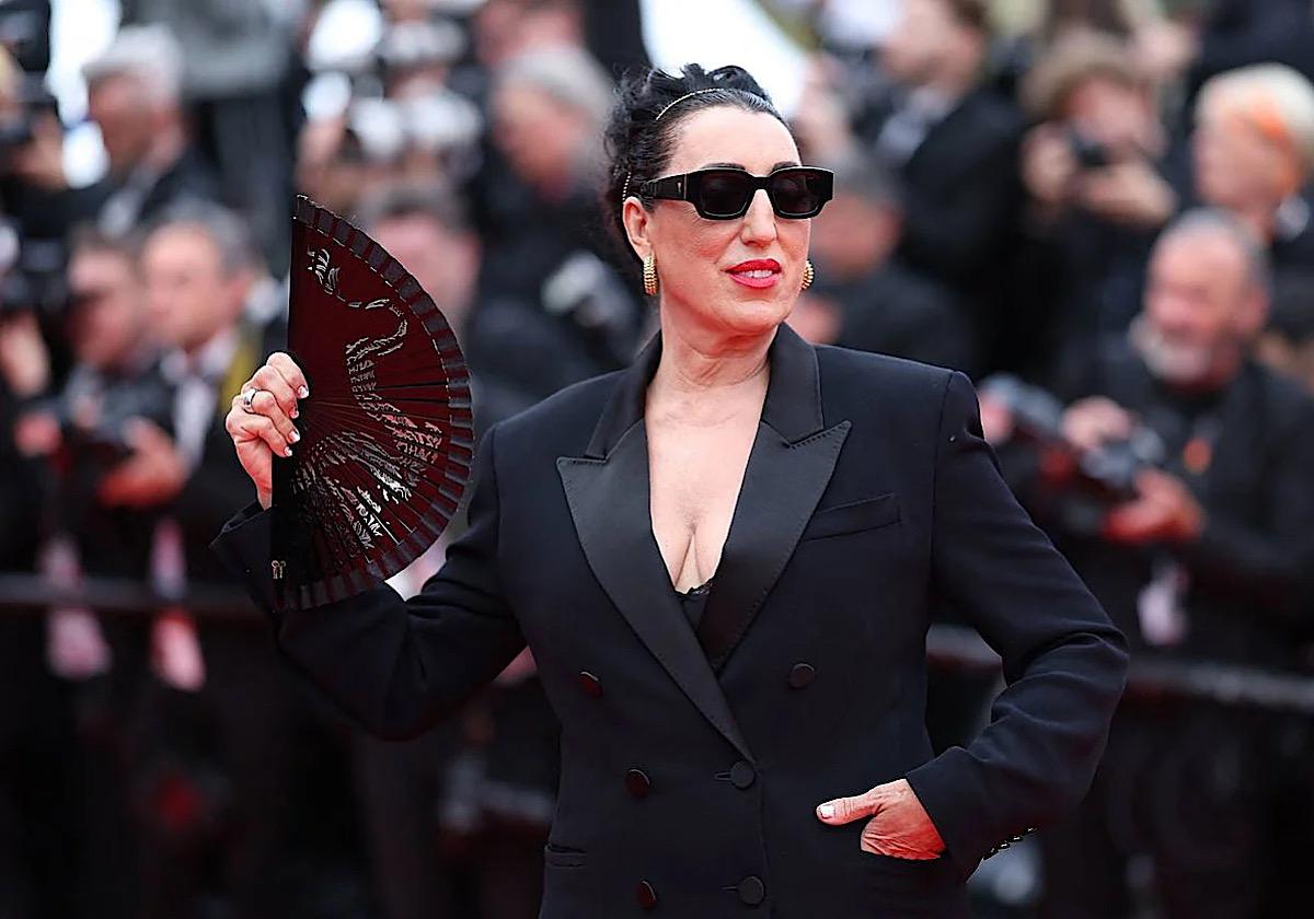 L’actrice Rossy de Palma, lors du Festival de Cannes 2025.  Sameer Al-Doumy. AFP @DiarioSUR