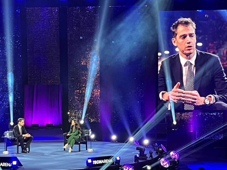 Arthur Mensch, PDG de Mistral AI au TechArena 2026 à Stockholm 