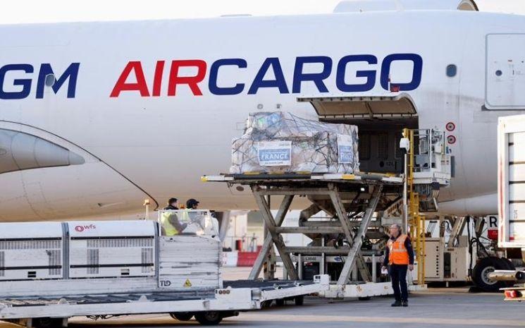 vol envoi de 60 tonnes d’aide humanitaire au Liban de la France