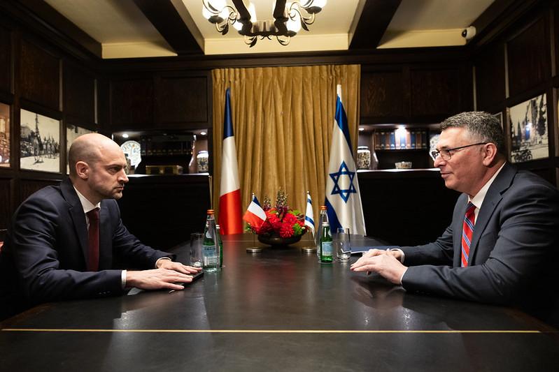 Jean Noël Barrot en Israël 