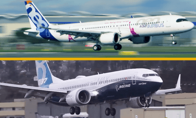Airbus et Boeing
