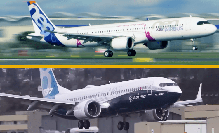 Airbus et Boeing