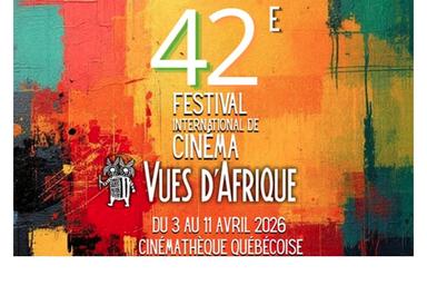 Affiche du 42e Festival Vues d'Afrique