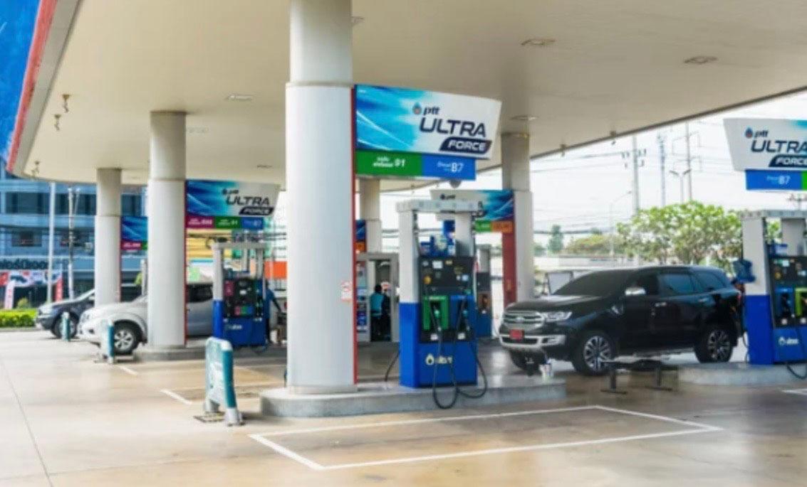 Station service Thaïlande 