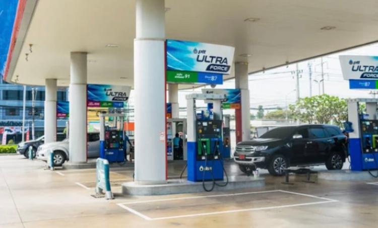 Station service Thaïlande 