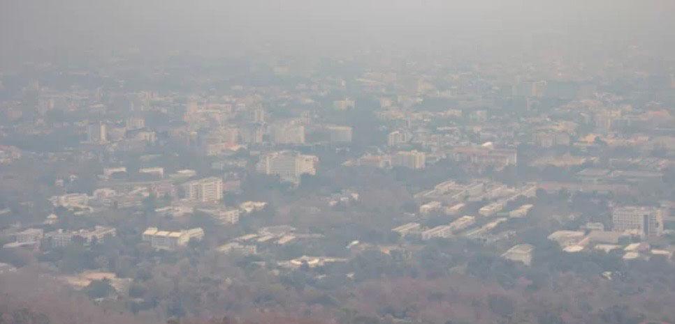 Chiang Mai polluée 