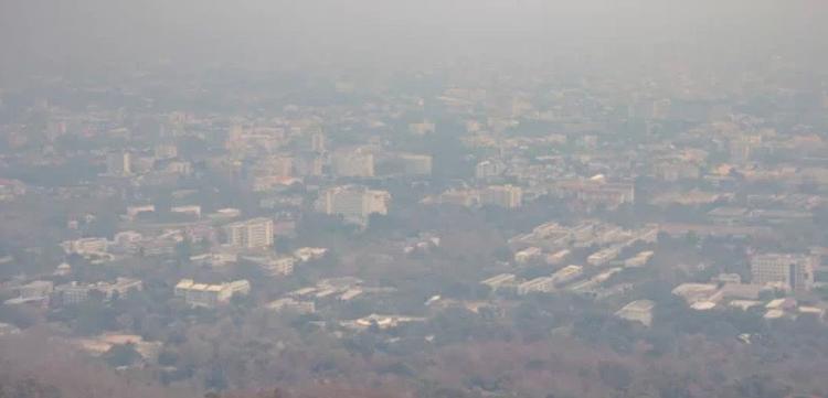 Chiang Mai polluée 