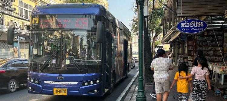 Bus électrique Bangkok 