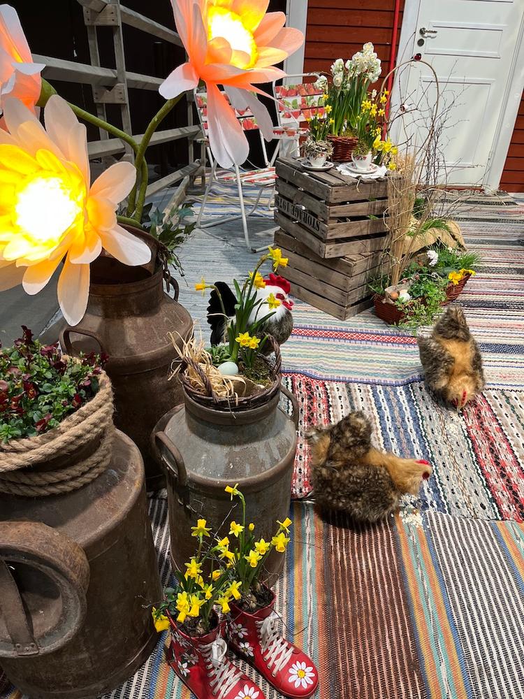 Décor de Pâques au Salon Nordiska Trädgårdar 2026