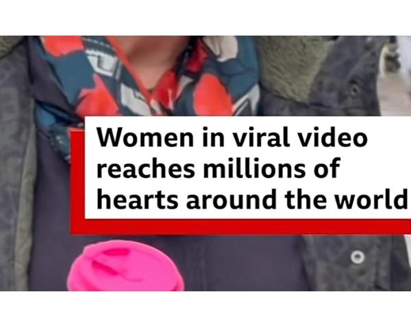 vidéo partagée sur les réseaux sociaux à Londres 