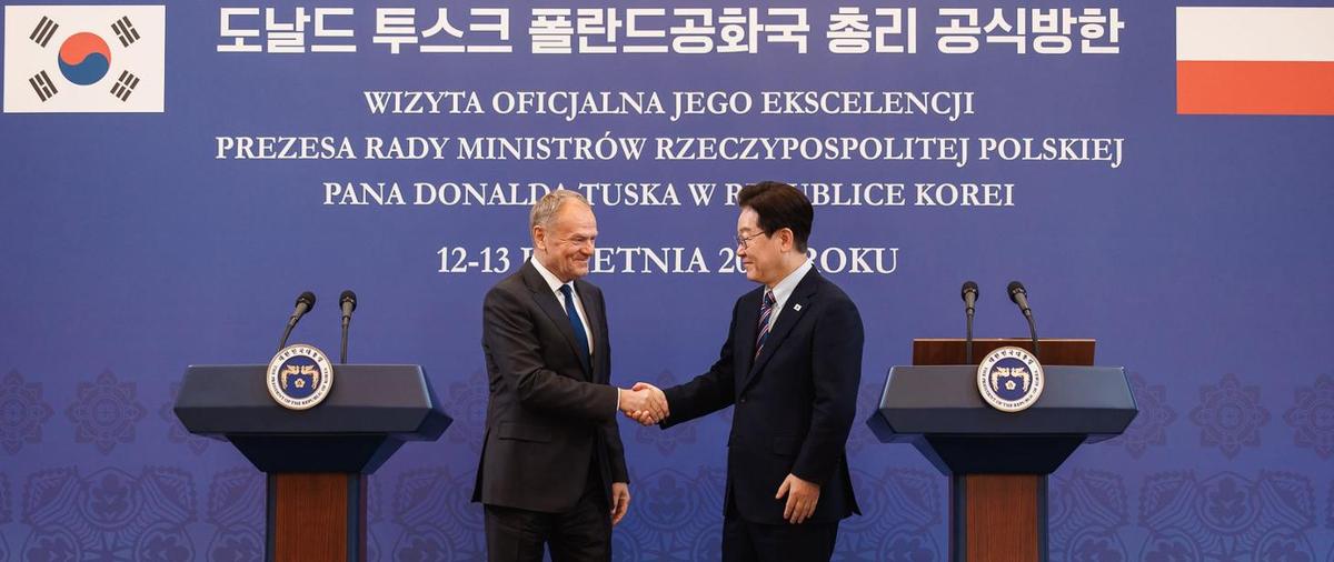 Tusk en Corée du Sud