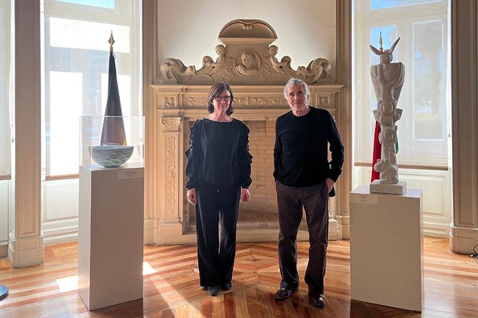 Exposition Fragiel &amp; Sólido à l´institut Camões à Lisbonne