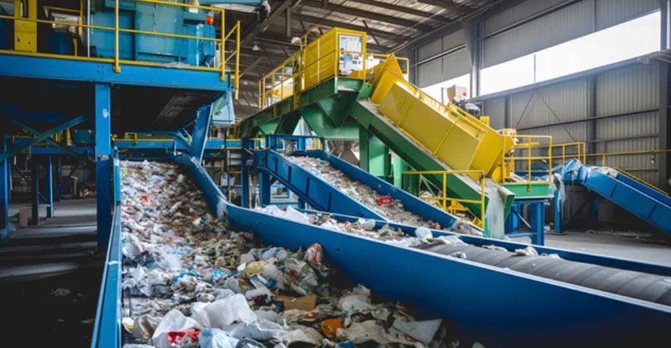 Usine tri déchets 