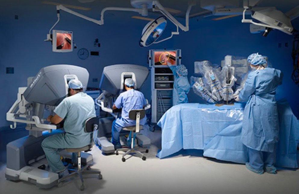 Opération cardiaque robotique