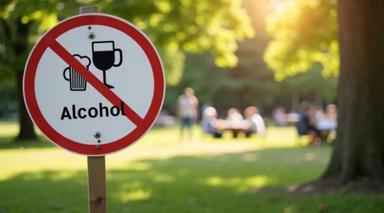 Panneau alcool interdit