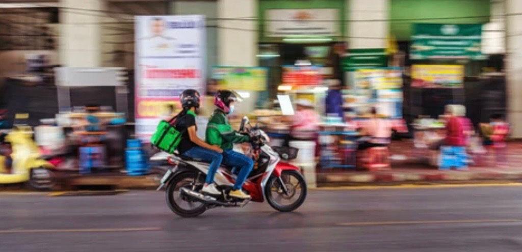 Scooter taxi vtc Thaïlande 