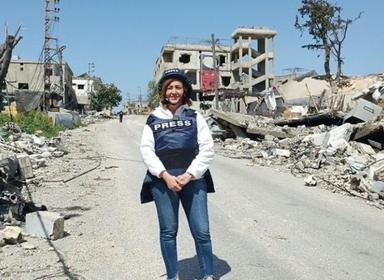 la journaliste libanaise, Amal Khalil