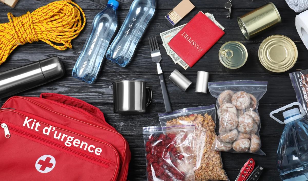 Un kit d'urgence pour les tremblements de terre