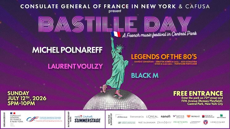 Bastille day 2026 à New York 