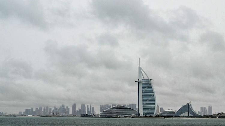 pluie dubai