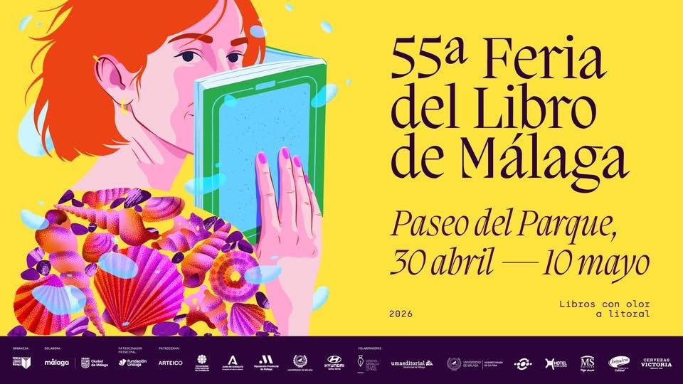 La Feria del Libro de Málaga fait son retour pour sa 55e édition au Paseo del Parque