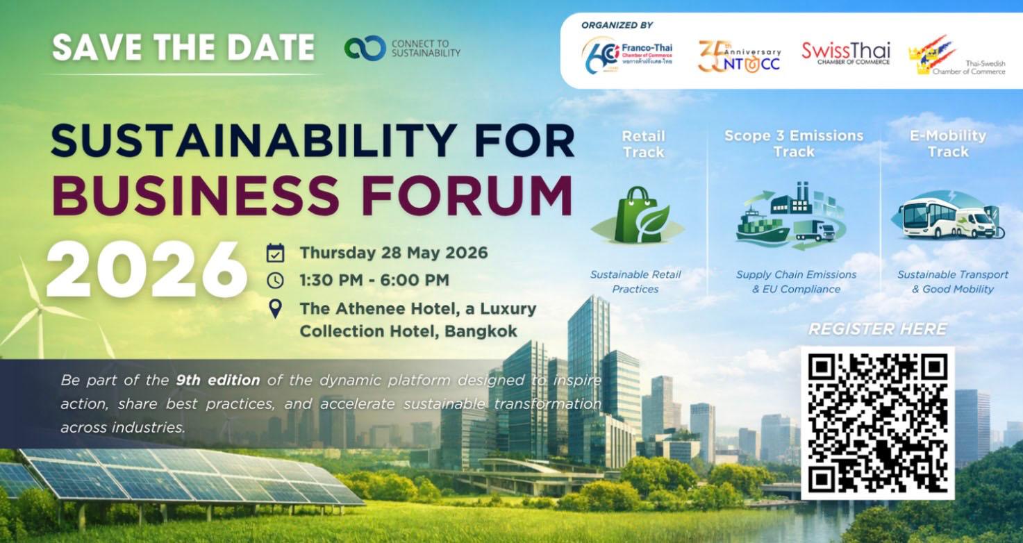 Flyer sustainability forum Bangkok 2026